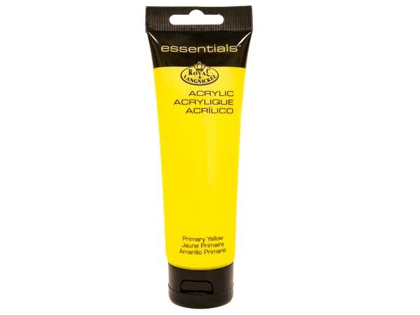 Royal and Langnickel - 120ml Artist Acrylic Paint, Primary Yellow