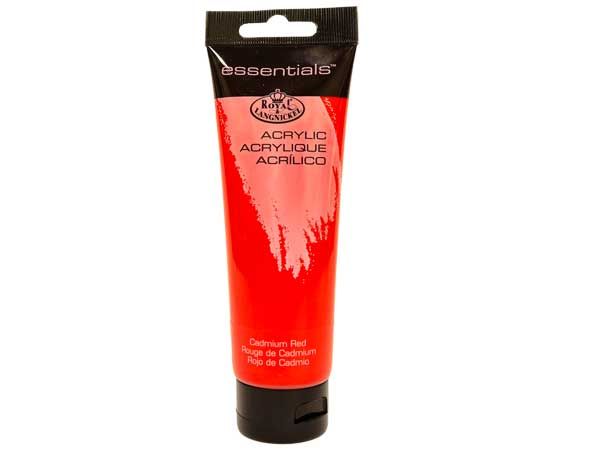 Royal and Langnickel - 120ml Artist Acrylic Paint, Cadmium Red
