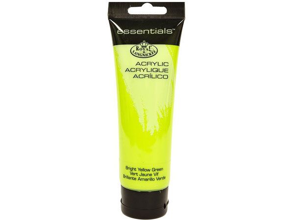 Royal and Langnickel - 120ml Artist Acrylic Paint, Bright Yellow Green